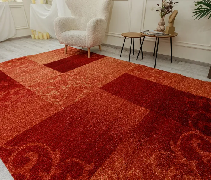 Ворсистий килим WELLNESS 5129 orange