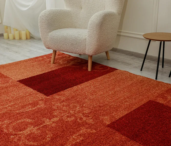 Ворсистий килим WELLNESS 5129 orange 3