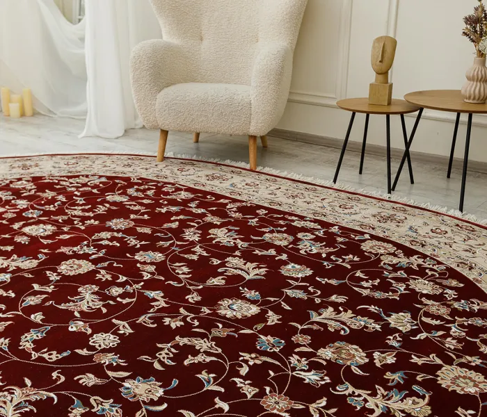 Килим ESFEHAN 4904A D.RED/IVORY 2