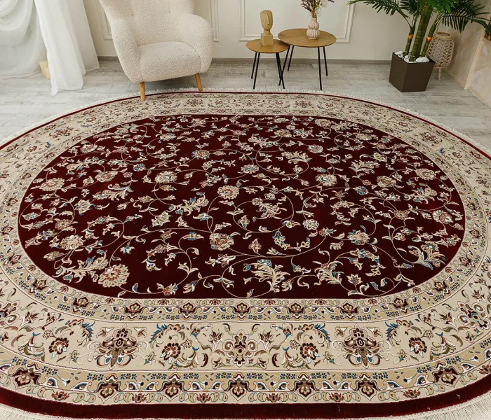 Килим ESFEHAN 4904A D.RED/IVORY 6