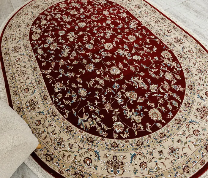 Килим ESFEHAN 4904A D.RED/IVORY 3