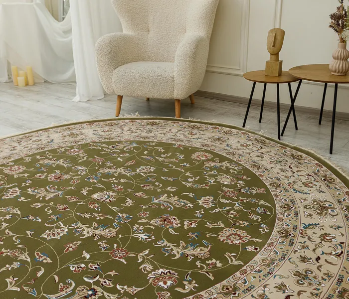 Килим ESFEHAN 4904A GREEN/IVORY