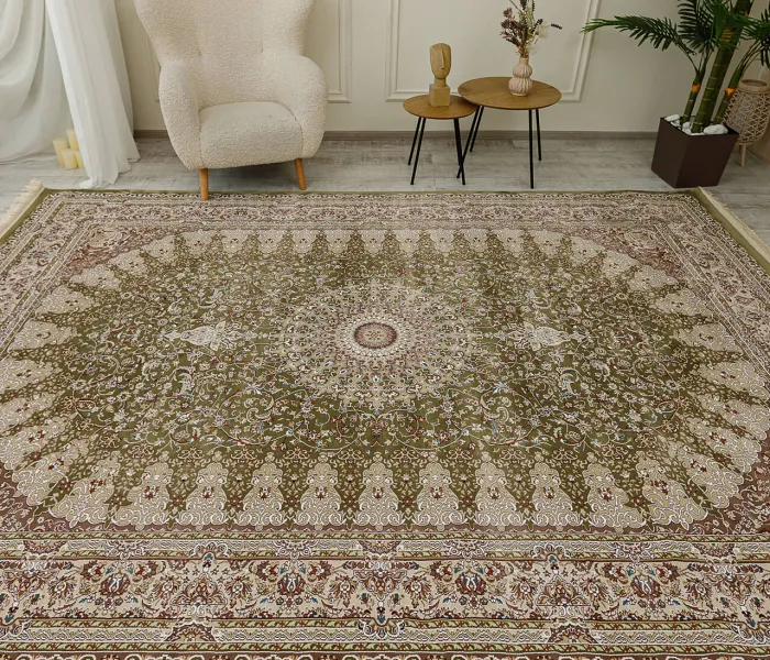Килим ESFEHAN 4996A Green/Ivory 9