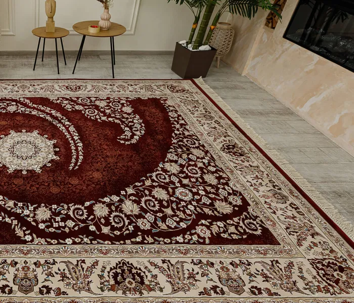 Килим ESFEHAN 7927A D.RED/IVORY 2