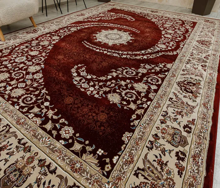 Килим ESFEHAN 7927A D.RED/IVORY 7