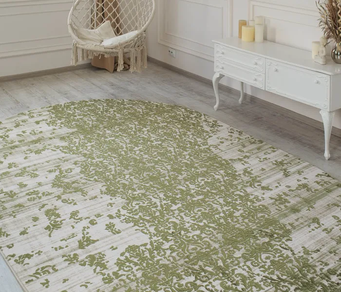 Килим VALS W2769 c.ivory/h.green