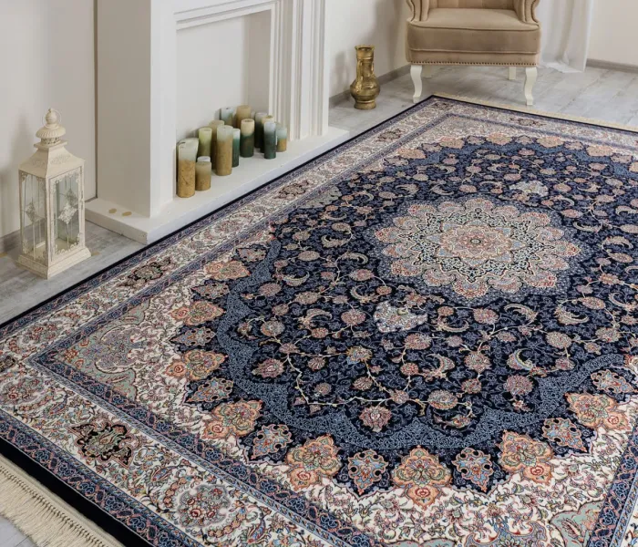 Перський килим SHAHRIYAR 004 dark blue