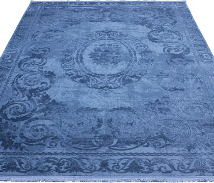 Акриловий килим TABOO G886B hb. blue/blue 1