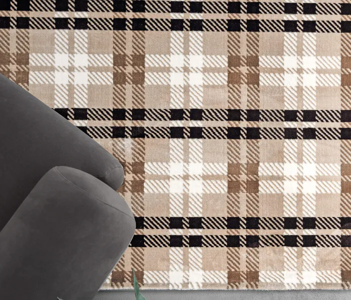 Сучасний килим PESAN W2314 l.bej/brown 3