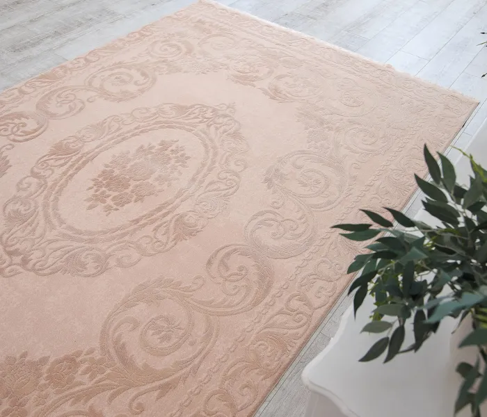 Акриловий килим TABOO G886B hb. pink/pudra 2