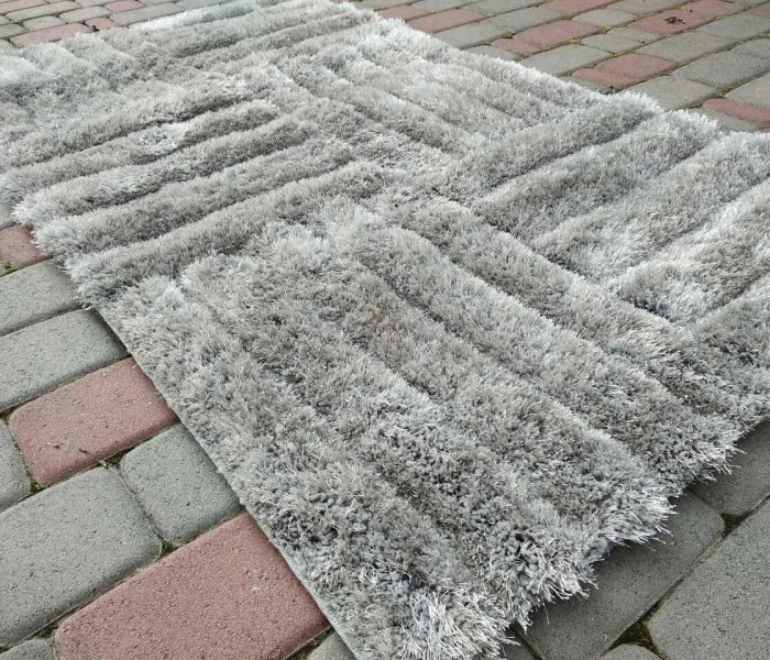 Ворсистий килим Olimp Lalee Silver 3