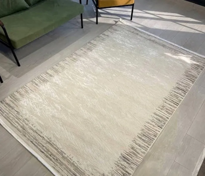 Современный ковер Shine 0065A Cream/Grey